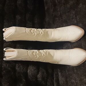 White Cowgirl Boots